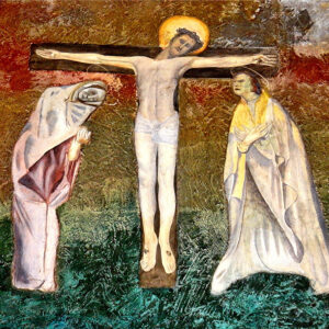 12. Station: Jesus stirbt am Kreuz