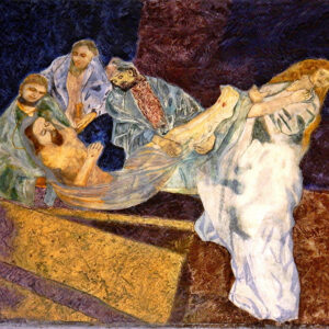 14. Station: Jesus wird in das Grab gelegt