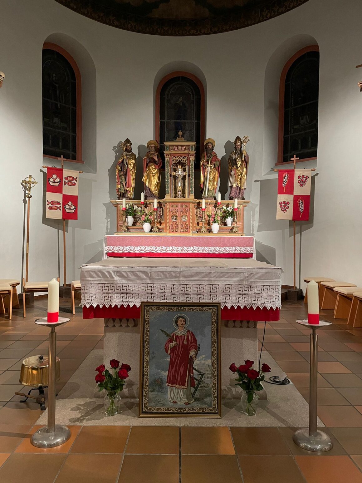 Feier des Kirchenpatrons St. Laurentius in Oppershofen